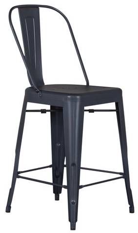 Liberty Vintage Navy Counter Chair
