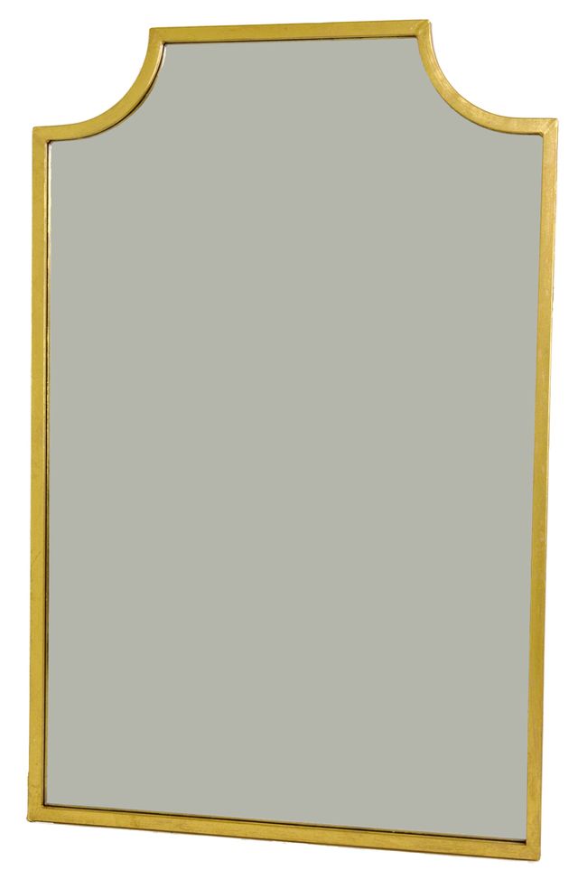 Zeugma Imports Gold Wall Mirror-0