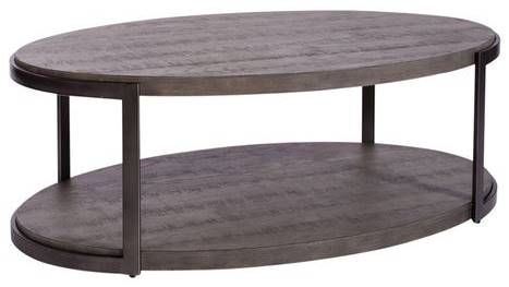 Liberty Modern View 3-Piece Gauntlet Gray Living Room Table Set-1