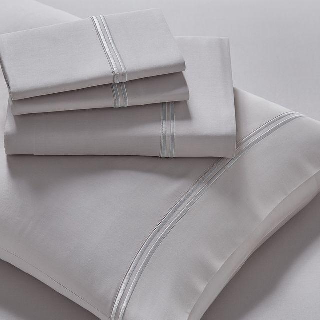 PureCare® Elements™ Premium Tencel™ Dove Grey King Pillowcase Set 0