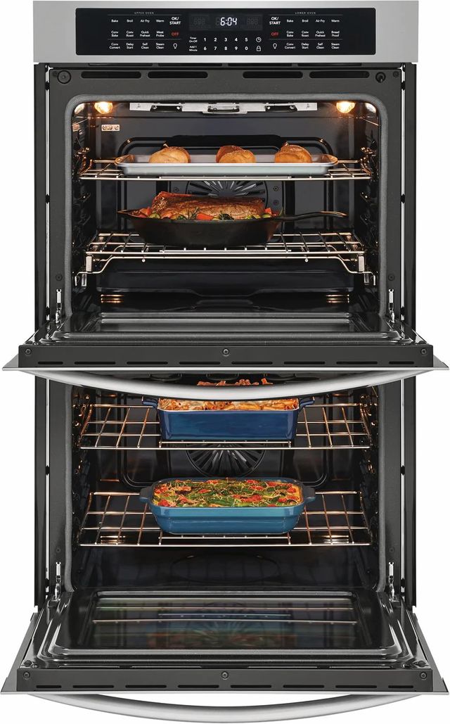 Frigidaire Gallery® 30" Stainless Steel Double Electric Wall Oven with Air Fry-2