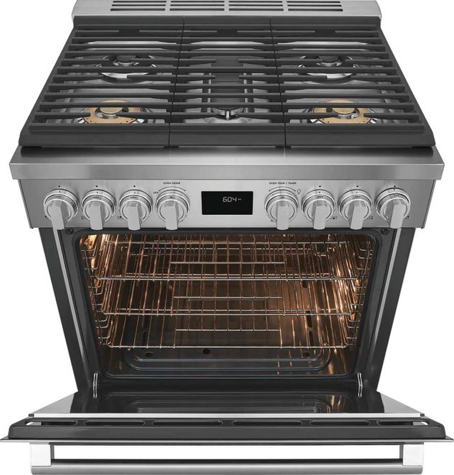 Electrolux 30" Stainless Steel Pro Style Gas Range 5