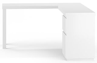 Sauder® Sauder Select White L-Shaped Desk