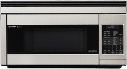 Sharp® Carousel 1.1 Cu. Ft. Stainless Steel Over The Range Microwave