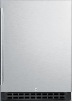 Summit 24 in. 2.0 cu. ft. Outdoor Refrigerator Drawer - Stainless  Steel/Panel Ready