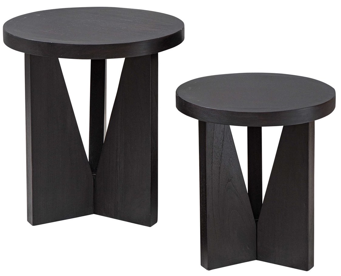 espresso nesting tables