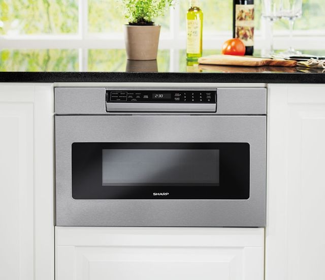 Sharp® 1.2 Cu. Ft. Stainless Steel Microwave Oven Drawer 5