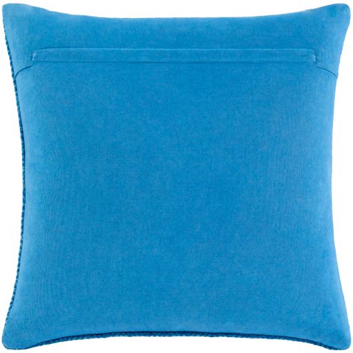 Surya Camilla Sky Blue 18" x 18" Toss Pillow with Down Insert 3