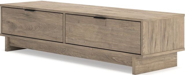 Signature Design by Ashley® Oliah Natural Storage Bench 2