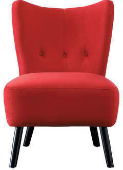 Mazin Furniture Imani Red Accent Chair
