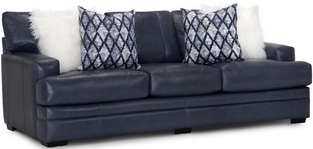 Franklin™ Sedona Antigua Notte Leather Sofa-0