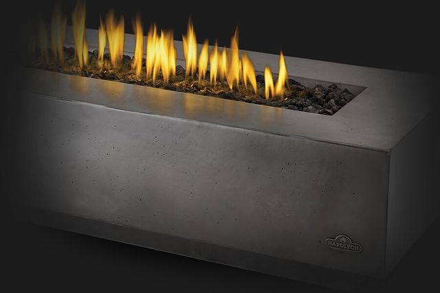 Napoleon Nexus Patioflame® 72'' Gray Rectangular Fire Table 1