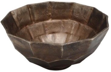 Crestview Collection Lark 2-Piece Bronze Bowls Set-1