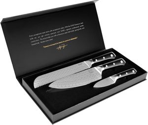 ZLINE 3 Piece Professional Damascus Steel Kitchen Knife Set