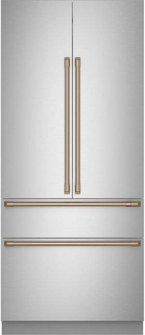 Café™ Brushed Bronze Refrigeration Handle Kit