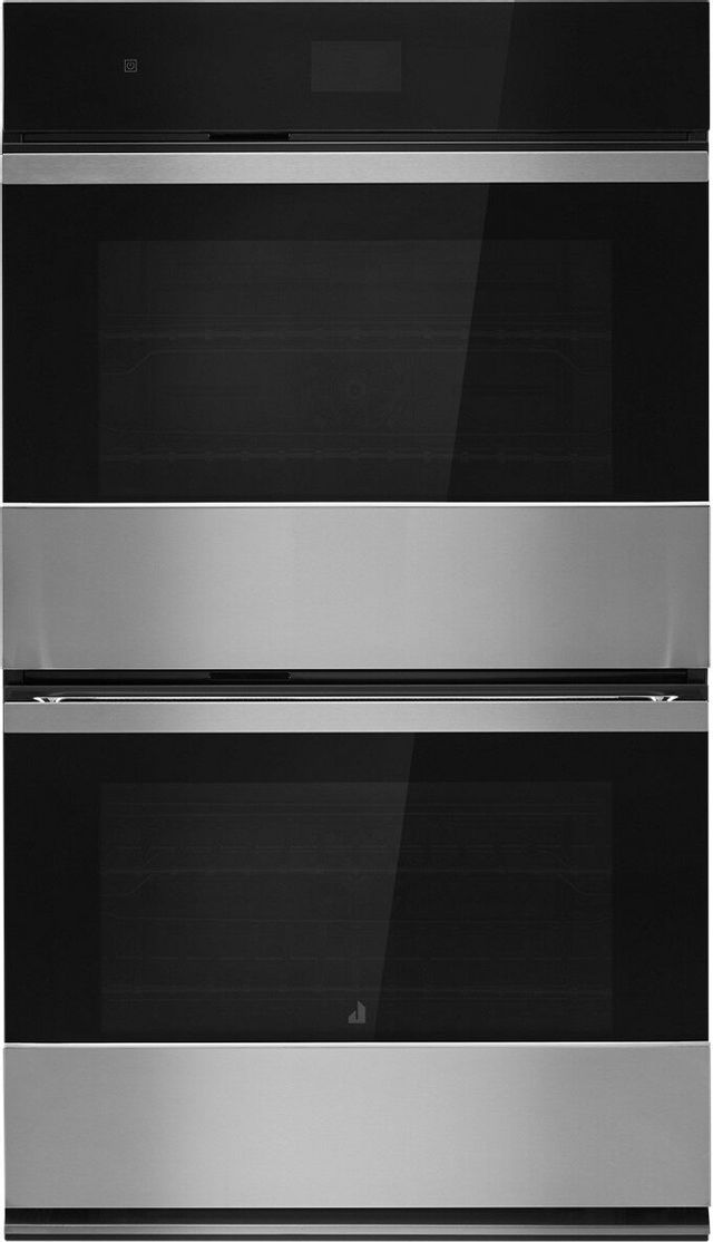 JennAir® Noir™ 30" Floating Glass Black Electric Built In Double Oven-0