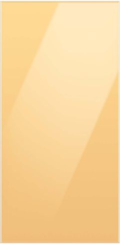 Samsung Bespoke 18" Sunrise Yellow Glass French Door Refrigerator Top Panel