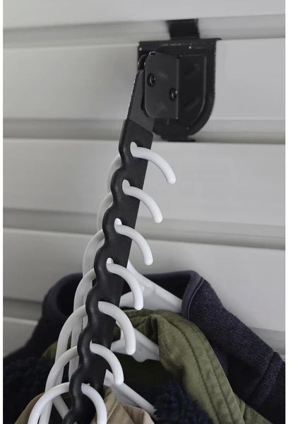 Gladiator® 2 Pack Hammered Granite Foldaway Hanger Hook 8