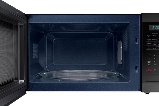 Samsung 1.9 Cu. Ft. Fingerprint Resistant Black Stainless Steel Countertop Microwave 4