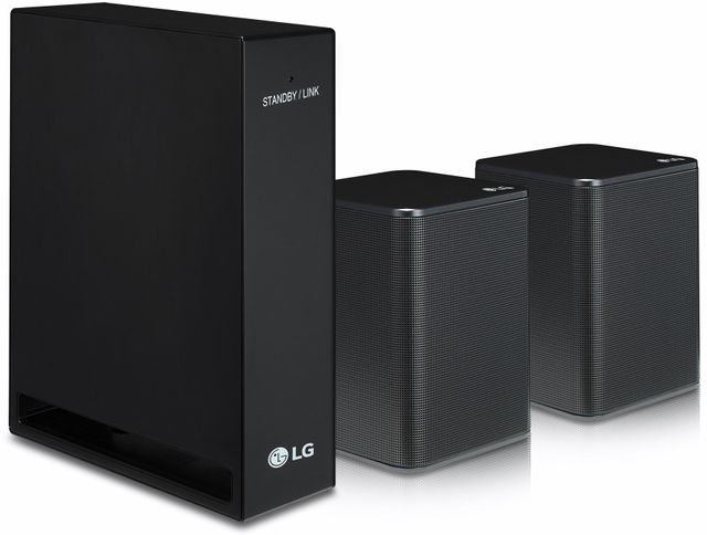 LG 2.0 Channel Black Wireless Rear Speaker Kit 2
