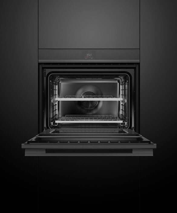 Fisher & Paykel Series 9 30" Black Electric Built In Single Oven 5