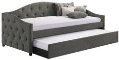 Coaster® Sadie Grey Upholstered Twin Daybed with Trundle