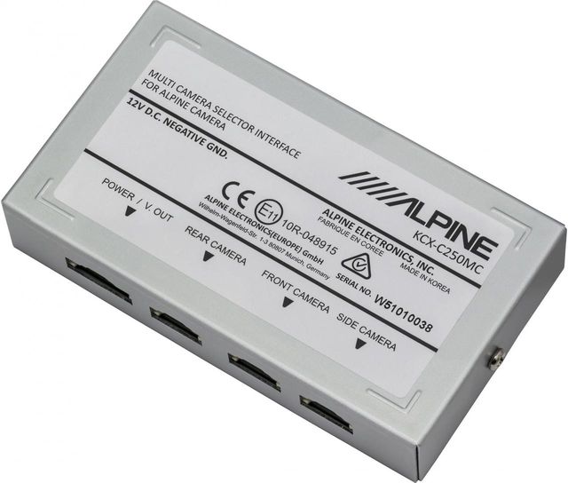 Alpine® Multi-Camera Touchscreen Selector