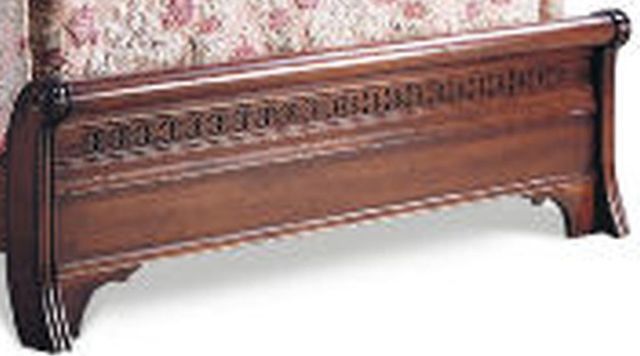 Durham Furniture George Washington Architect Vernon King Sleigh Bed 2