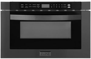 Zline 1.2 Cu. Ft. Black Stainless Steel Microwave Drawer