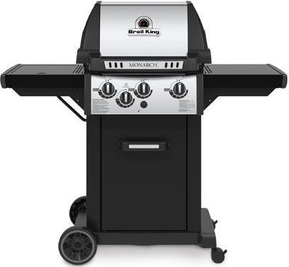 Broil King® Monarch™ 340 Series 22" Black Free Standing Grill-0