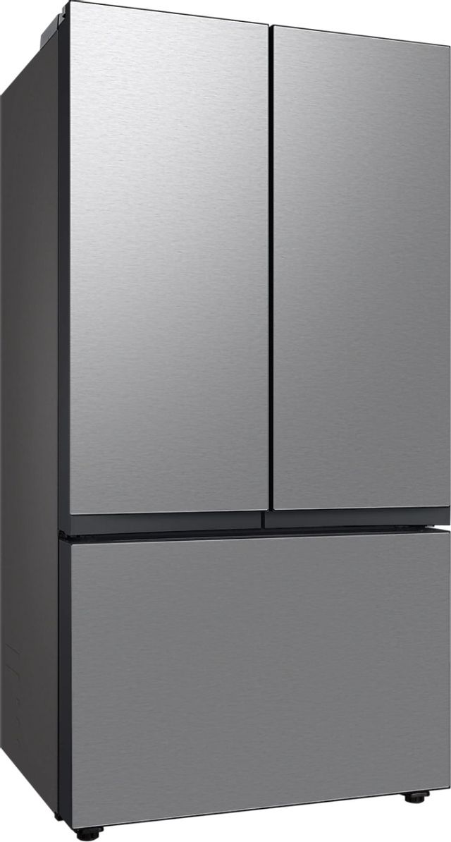 Samsung Bespoke 24.0 Cu. Ft. Pre-Built Stainless Steel Panel Counter Depth French Door Refrigerator  1
