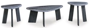 Signature Design by Ashley® Bluebond 3-Piece Gray Coffee and End Table Set