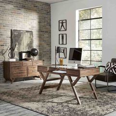 Liberty Furniture Lennox 2 Piece Weathered Chestnut Desk Set