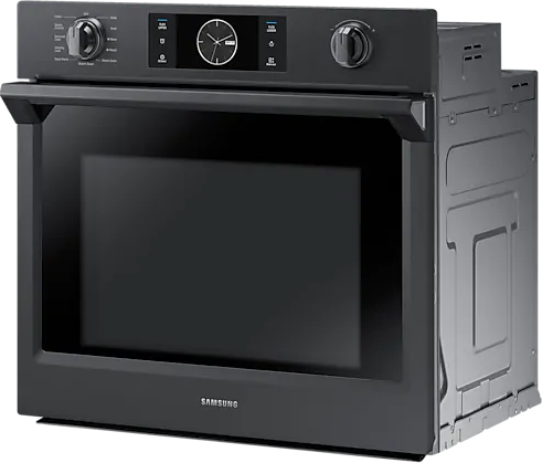 Samsung 30" Black Stainless Steel Single Electric Wall Oven 1