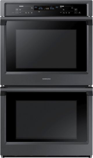 Samsung 30" Fingerprint Resistant Black Stainless Steel Double Electric Wall Oven