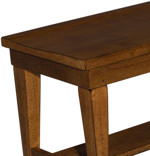 Liberty Furniture Hearthstone Rustic Oak Bench 2