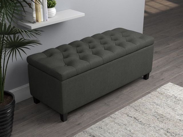 Coaster® Charcoal Storage Bench 1