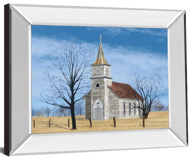 Classy Art Little House on the Prairie by Billy Jacobs Mirror Framed ...