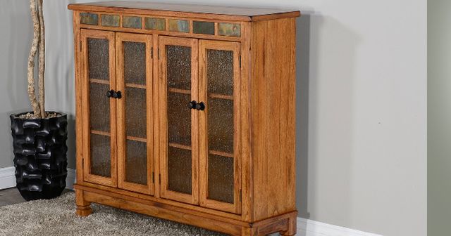 Sunny Designs™ Sedona Rustic Oak Bookcase-2