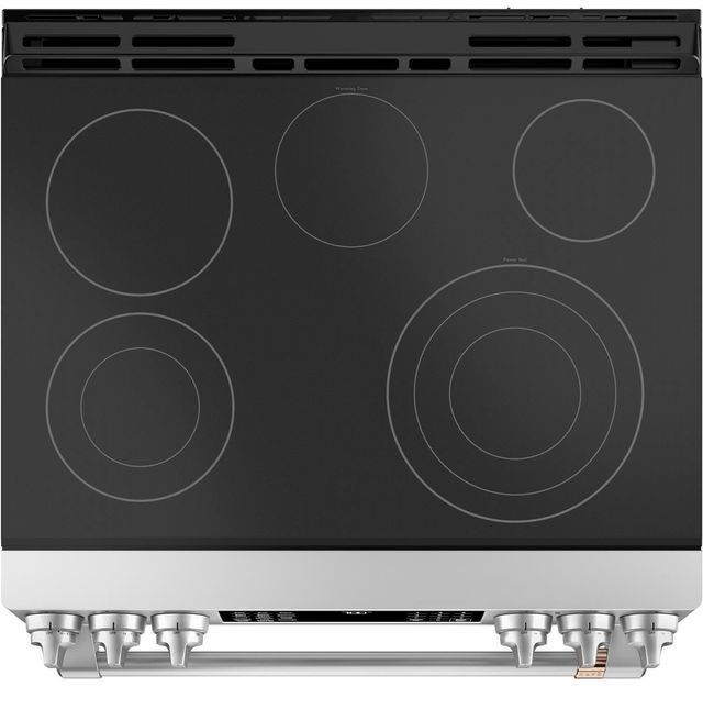 Café™ 30" Stainless Steel Slide in Electric Range-CES700P2MS1-1