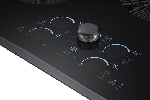 Samsung 30" Fingerprint Resistant Black Stainless Steel Electric Cooktop-2