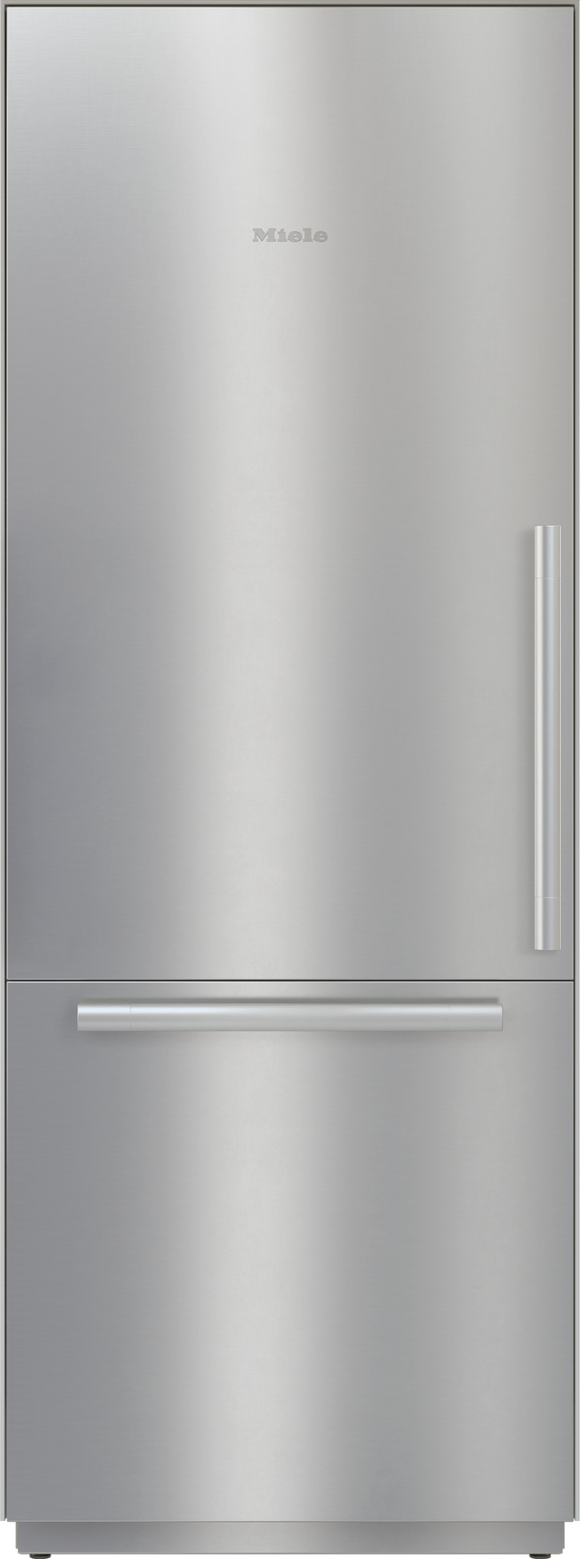 Miele MasterCool™ 30 in. 16.0 Cu. Ft. Stainless Steel Built-In Bottom Freezer Refrigerator-0