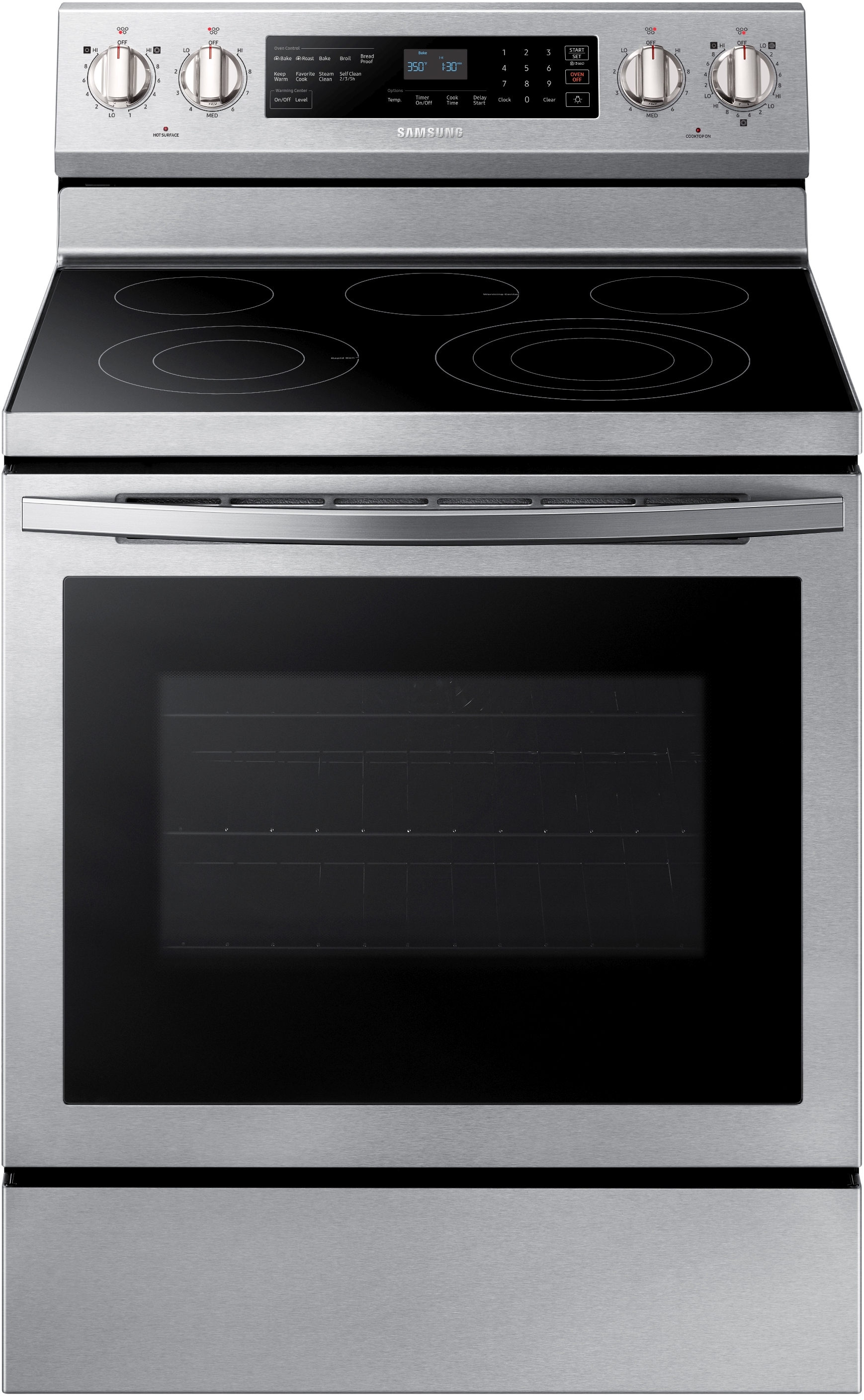 Samsung 29.88" Stainless Steel Free Standing Electric Range