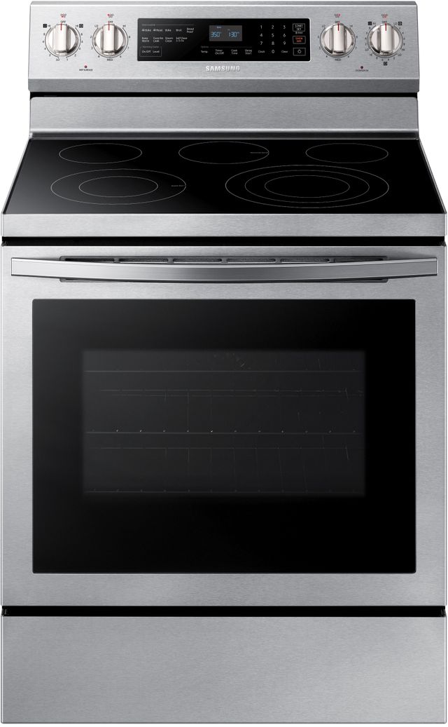 Samsung 29.88" Stainless Steel Free Standing Electric Range-0