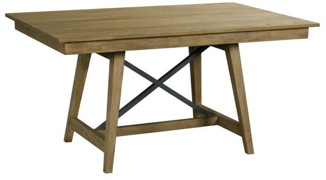 Kincaid Furniture The Nook Brushed Oak 60" Trestle Table