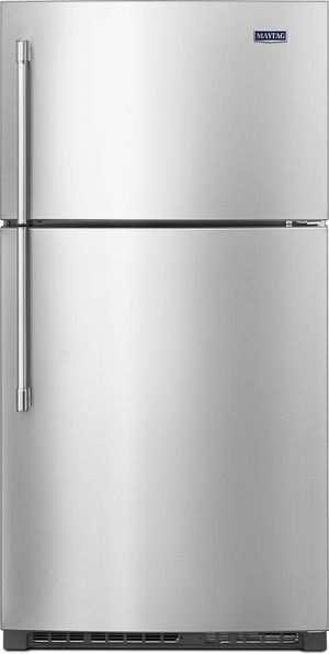Maytag® 21.2 Cu. Ft. Fingerprint Resistant Stainless Steel Top Freezer Refrigerator