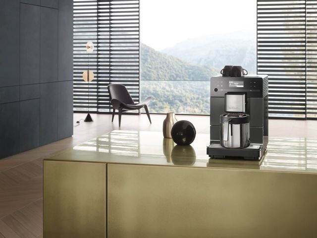 Miele CM 5300 10" Obsidian Black Countertop Coffee Machine-2