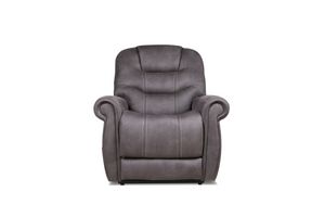 iPowr Gunmetal Power Lift Recliner with Power Headrest and Power Lumber