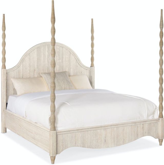 Hooker® Furniture Serenity Jetty Neptune/Surf Queen Poster Bed