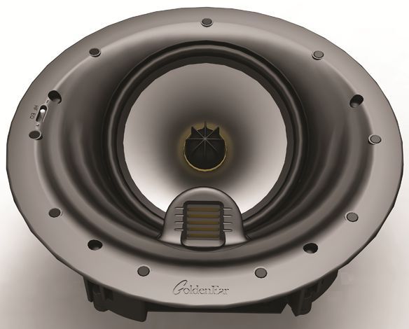 GoldenEar Technology® Invisa Series 7" White In-Ceiling Speaker 0
